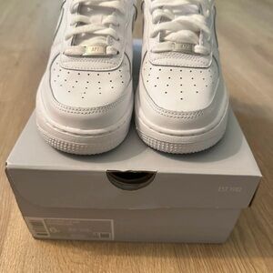Kids White Nike Sneakers